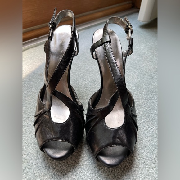 Nine West Platform Strappy Stilettos - Picture 2 of 6